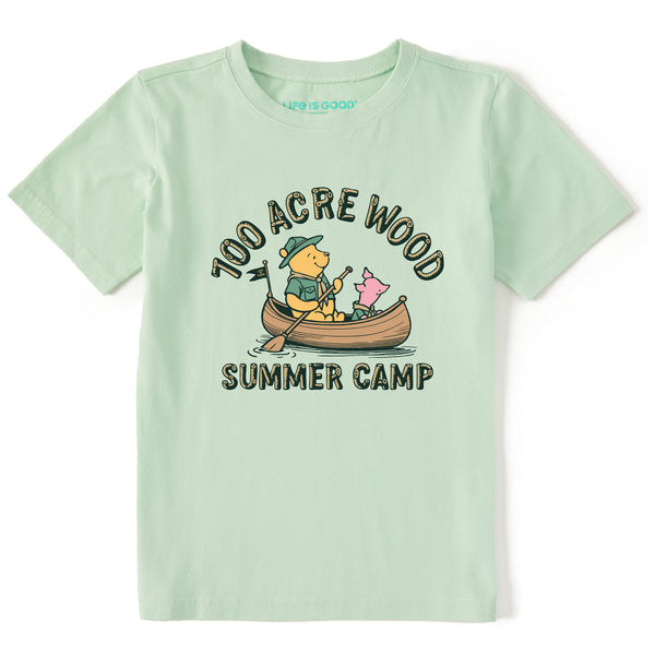 life is good Kids 100 Acre Wood Summer Camp Short Sleeve Crusher Tee