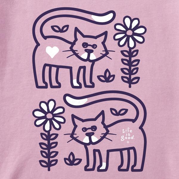Life Is Good Kids Al Daisy Short Sleeve Crusher Tee