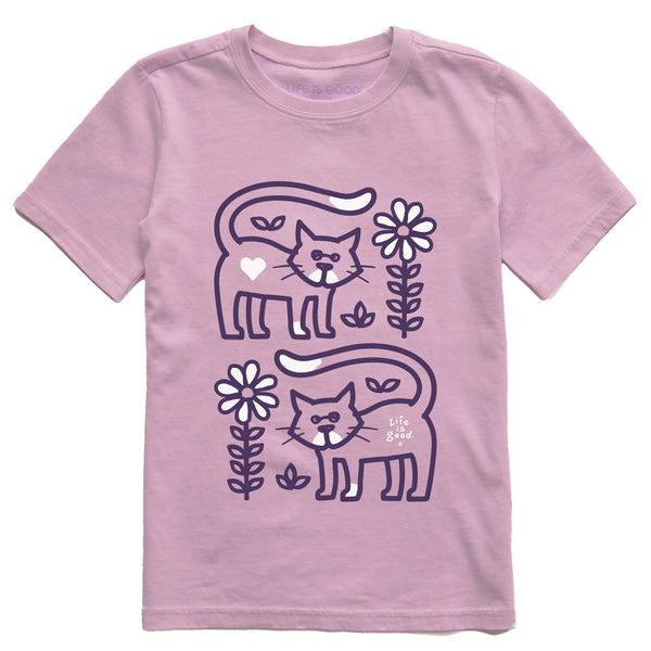 life is good Kids Al Daisy Short Sleeve Crusher Tee