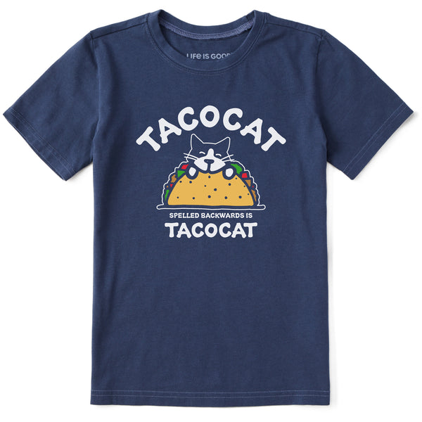 Life Is Good Kids Al Tacocat Short Sleeve Crusher Tee