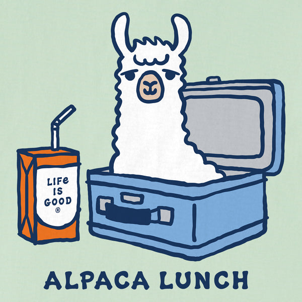 Life Is Good Kids Alpaca Lunch Short Sleeve Crusher Tee