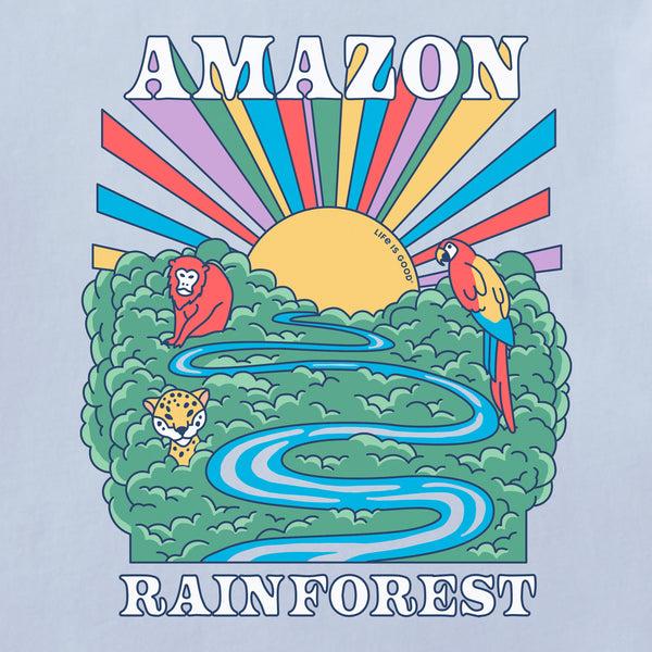 Life Is Good Kids Amazon Rainforest Short Sleeve Crusher Tee
