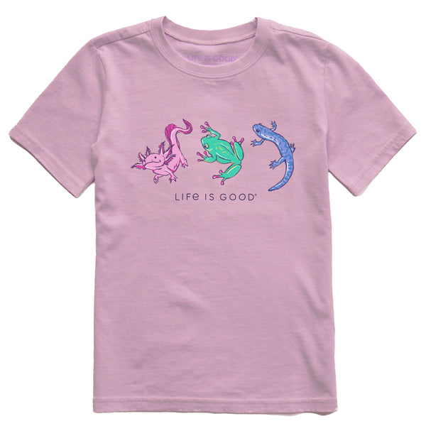 life is good Kids Amphibious Trio Short Sleeve Crusher Tee