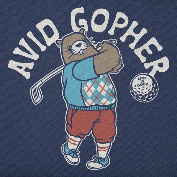 Life Is Good Kids Avid Gopher Short Sleeve Crusher Tee