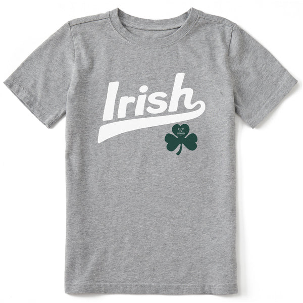life is good Kids Ballyard Irish Clover Short Sleeve Crusher Tee