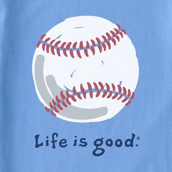 Life Is Good Kids Baseball Short Sleeve Crusher Tee