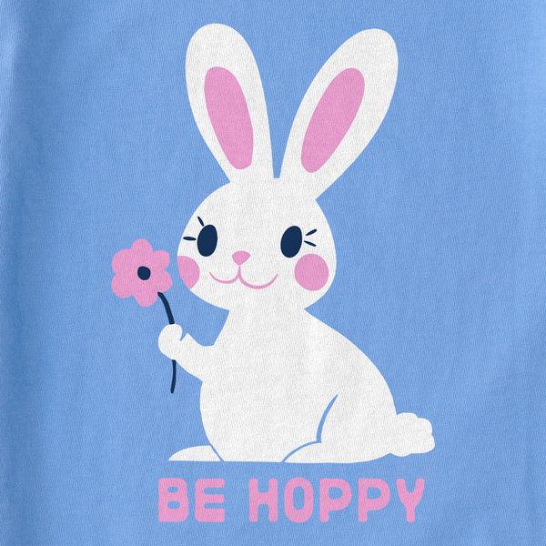 Life Is Good Kids Be Hoppy Bunny Short Sleeve Crusher Tee