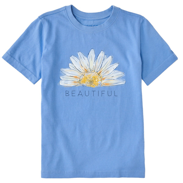 life is good Kids Beautiful Daisy Short Sleeve Crusher Tee