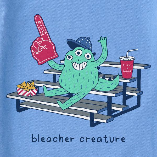 Life Is Good Kids Bleacher Creature Baseball Short Sleeve Crusher Tee