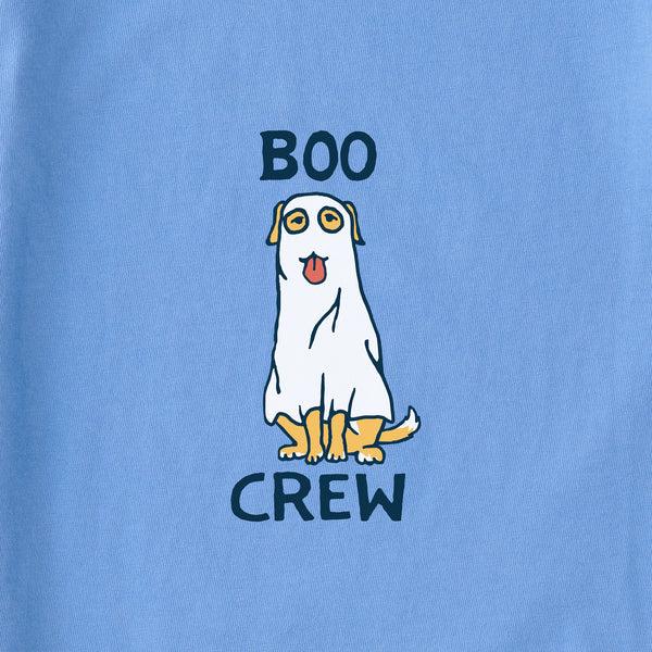 Life Is Good Kids Boo Crew Pups Long Sleeve Crusher Tee