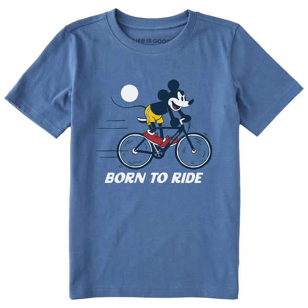 life is good Kids Born to Ride Willie Short Sleeve Crusher Tee