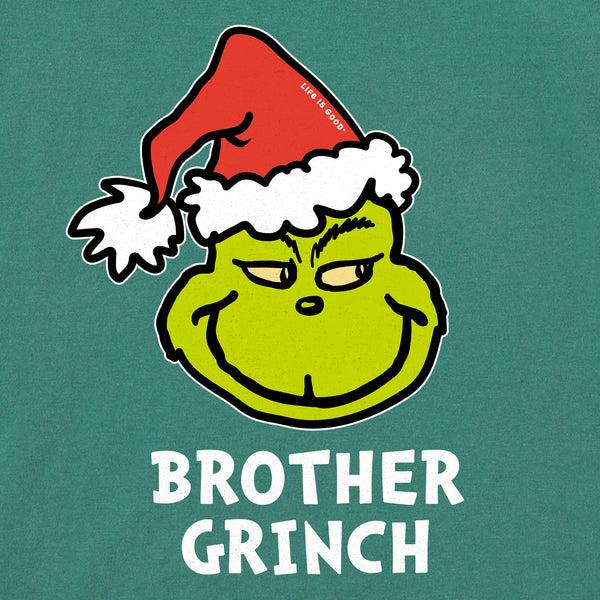 Life Is Good Kids Brother Grinch Long Sleeve Crusher Tee