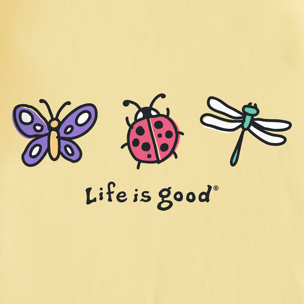 Life Is Good Kids Bug Friends Short Sleeve Crusher Tee