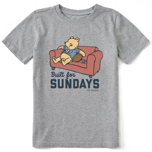 life is good Kids Built for Sundays Short Sleeve Crusher Tee