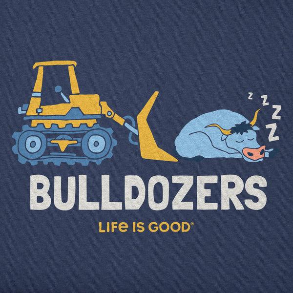 Life Is Good Kids Bulldozers Short Sleeve Crusher Tee