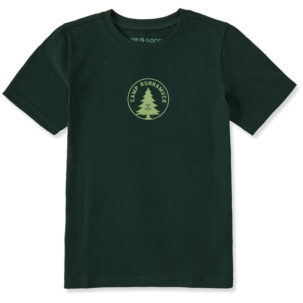 life is good Kids Camp Runnamuck Short Sleeve Crusher Tee