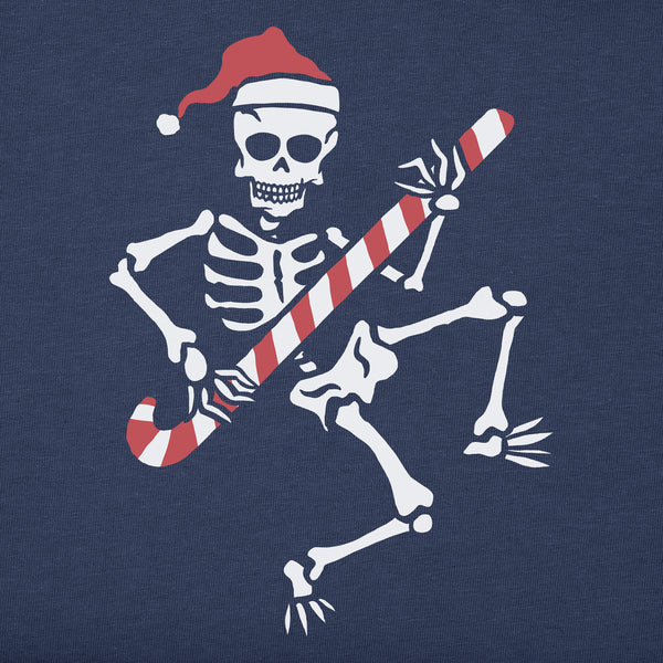 Life Is Good Kids Candy Cane Skeleton Long Sleeve Crusher Tee