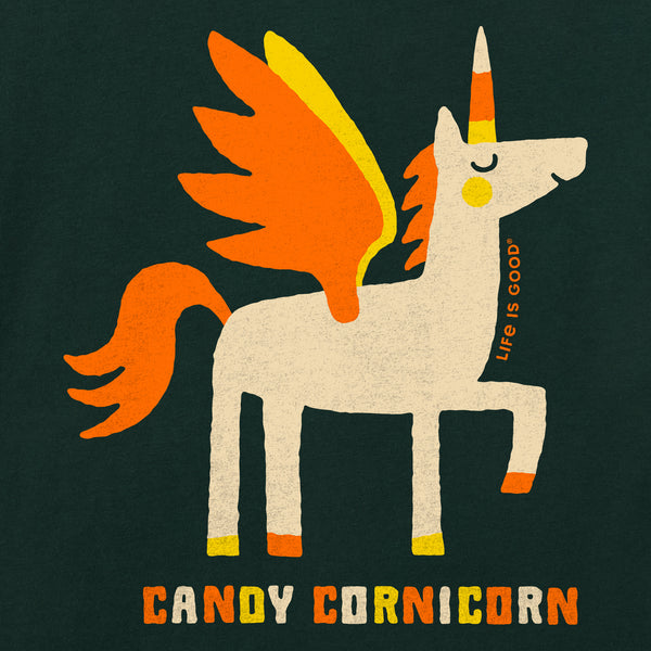 Life Is Good Kids Candy Cornicorn Short Sleeve Crusher Tee