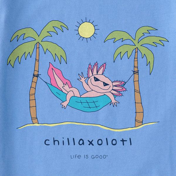 Life Is Good Kids Chillaxolotl Short Sleeve Crusher Tee