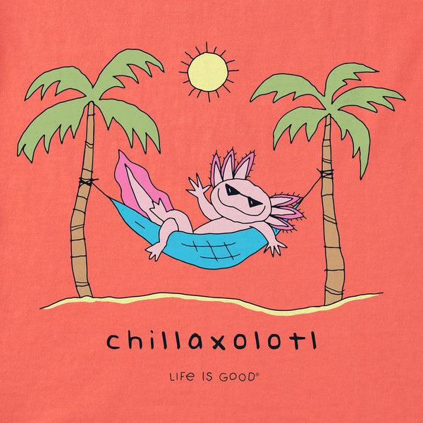 Life Is Good Kids Chillaxolotl Short Sleeve Crusher Tee