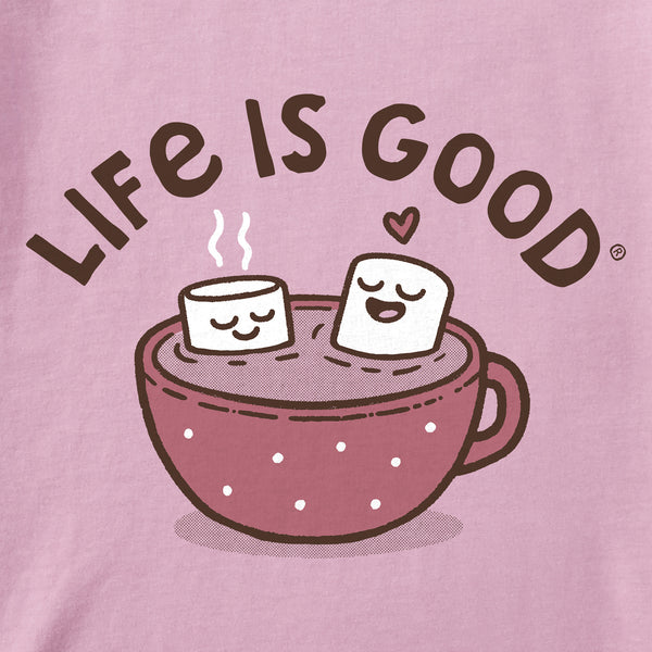 Life Is Good Kids Cocoa Time Short Sleeve Crusher Tee