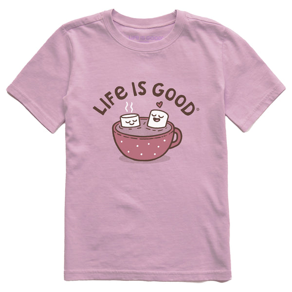 life is good Kids Cocoa Time Short Sleeve Crusher Tee