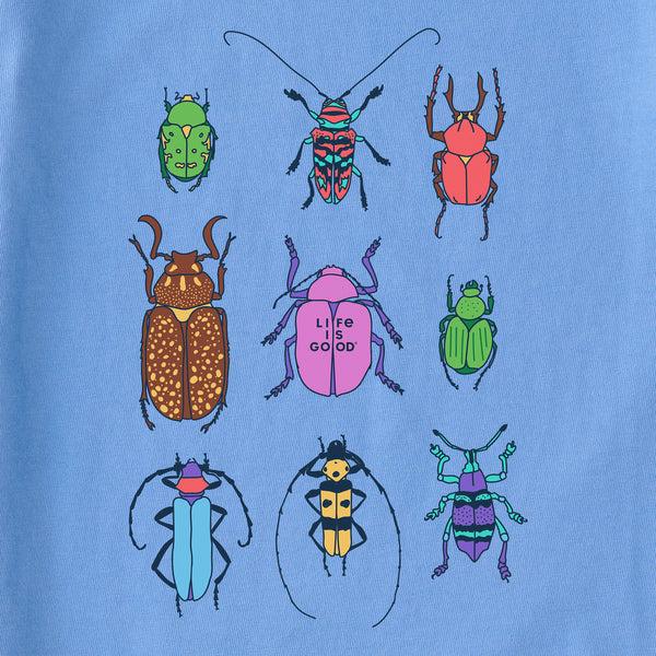 Life Is Good Kids Cool Bug Grid Short Sleeve Crusher Tee