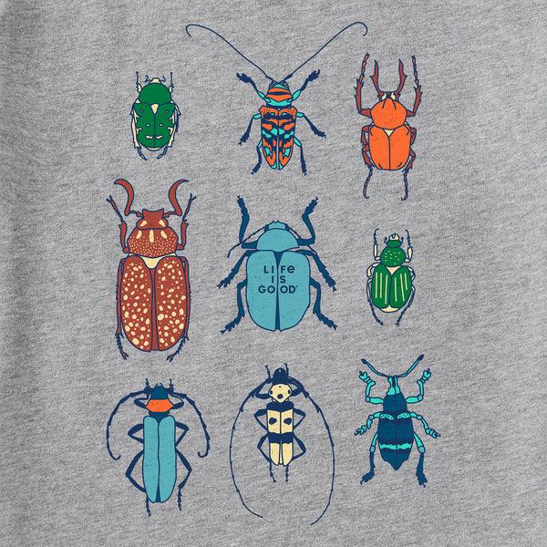 Life Is Good Kids Cool Bug Grid Short Sleeve Crusher Tee