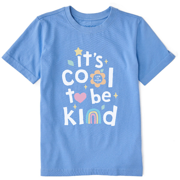 Life Is Good Kids Cool To Be Kind Short Sleeve Crusher Tee