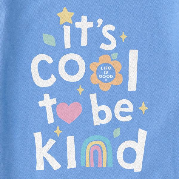 Life Is Good Kids Cool To Be Kind Short Sleeve Crusher Tee