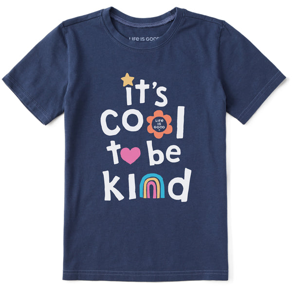 life is good Kids Cool To Be Kind Short Sleeve Crusher Tee