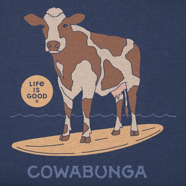 Life Is Good Kids Cowabunga Short Sleeve Crusher Tee