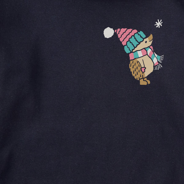 Life Is Good Kids Cozy Hedgehog Every Wear Hoodie Sweatshirt