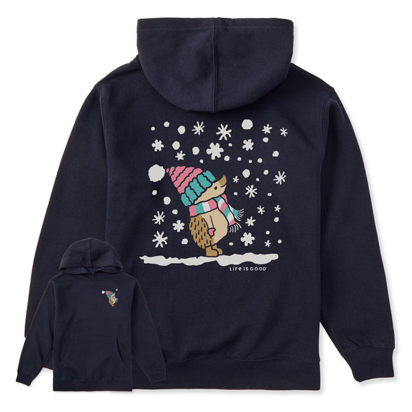 life is good Kids Cozy Hedgehog Every Wear Hoodie Sweatshirt