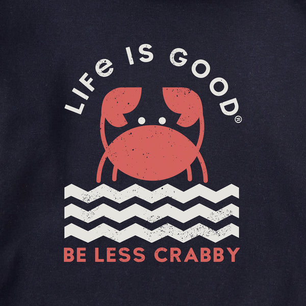 Life Is Good Kids Crafty Be Less Crabby Geometric Every Wear Hoodie Sweatshirt