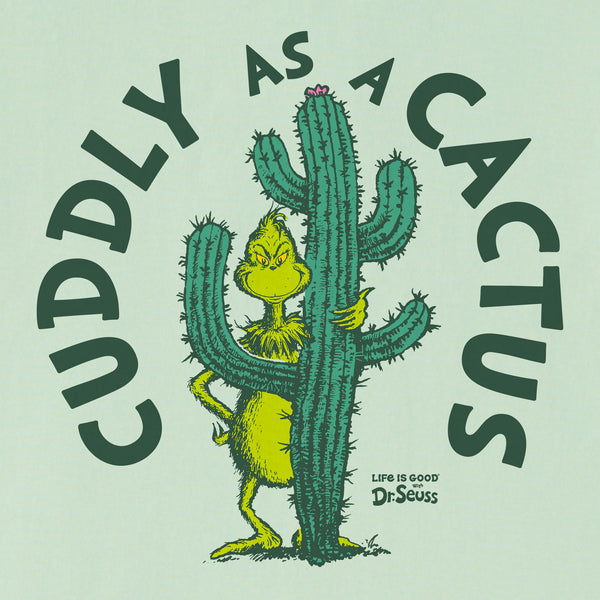 Life Is Good Kids Cuddly As A Cactus Grinch Short Sleeve Crusher Tee