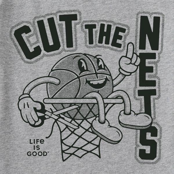 Life Is Good Kids Cut The Nets Short Sleeve Crusher Tee