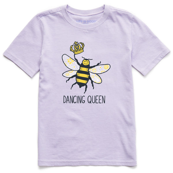 life is good Kids Dancing Queen Bees Short Sleeve Crusher Tee