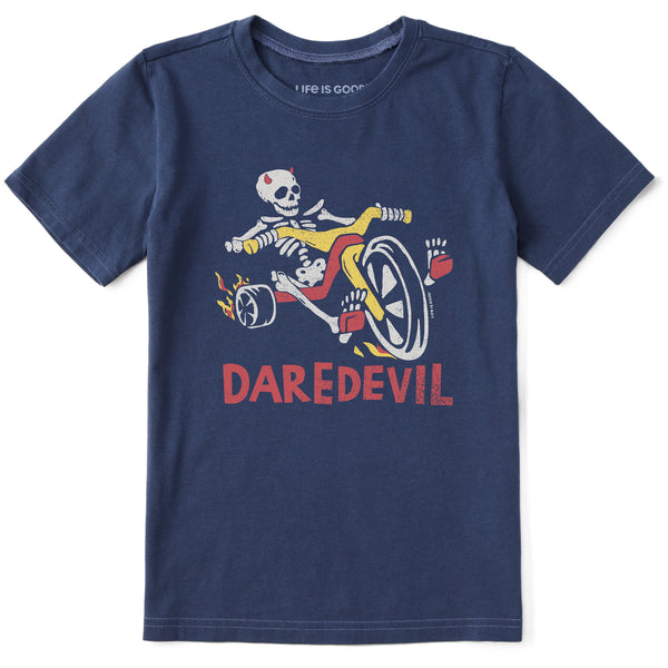 life is good Kids Daredevil Short Sleeve Crusher Tee