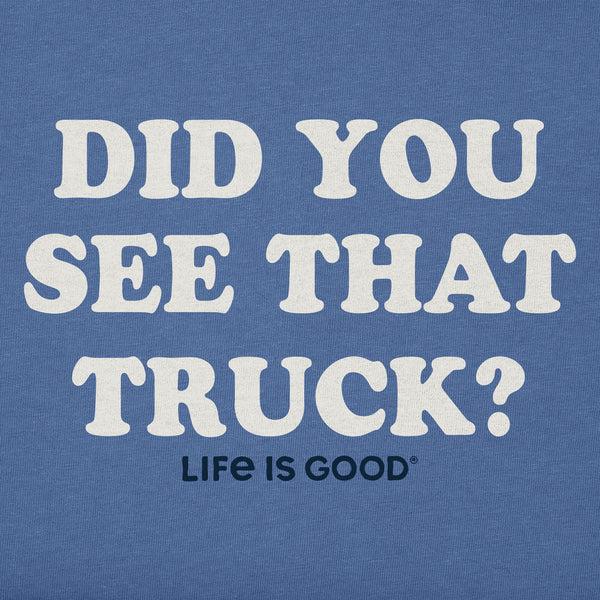 Life Is Good Kids Did You See That Truck Short Sleeve Crusher Tee