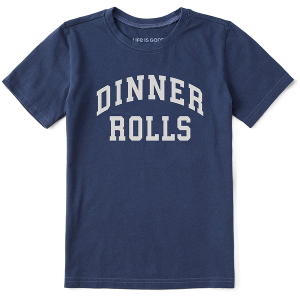 life is good Kids Dinner Rolls Arch Short Sleeve Crusher Tee
