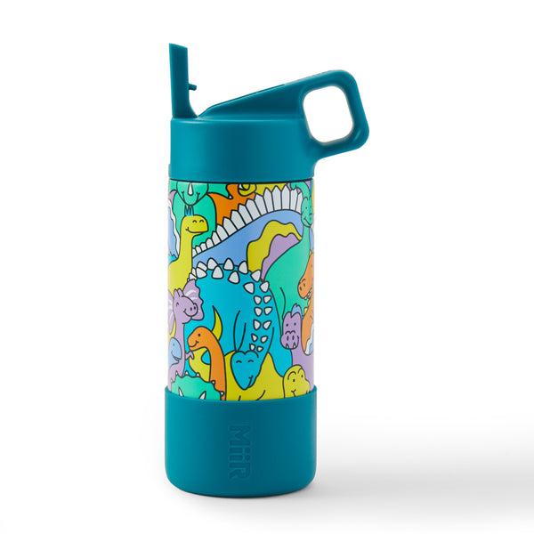 life is good Kids Dinosaur Friends Pattern 12 oz. Kids Bottle