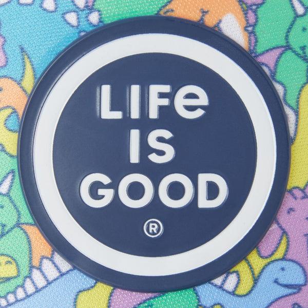 Life Is Good Kids Dinosaur Friends Pattern Kids Trucker