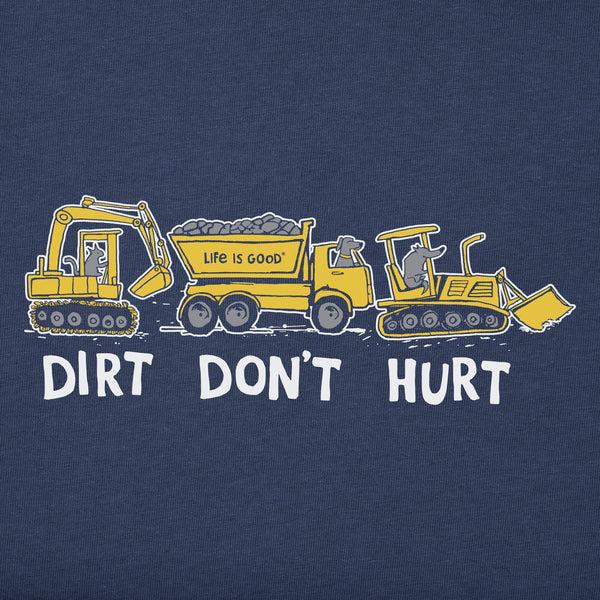 Life Is Good Kids Dirt Dont Hurt Short Sleeve Crusher Tee