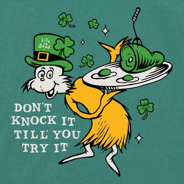 Life Is Good Kids Don't Knock It Til You Try It Short Sleeve Crusher Tee