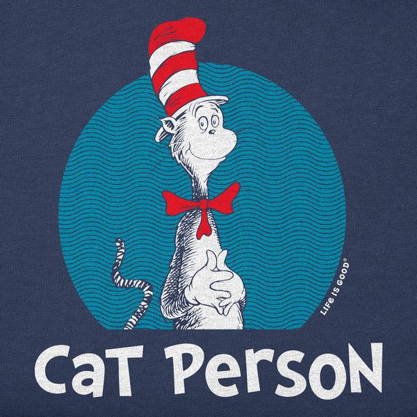 Life Is Good Kids Dr. Seuss Cat Person Short Sleeve Crusher Tee