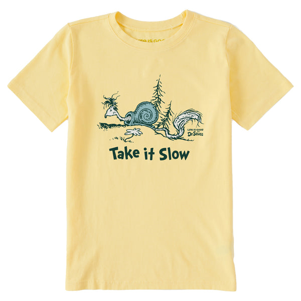 life is good Kids Dr. Seuss Take It Slow Short Sleeve Crusher Tee