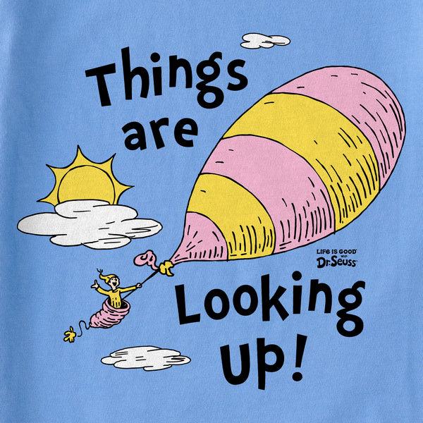 Life Is Good Kids Dr. Seuss Things Are Looking Up Short Sleeve Crusher Tee