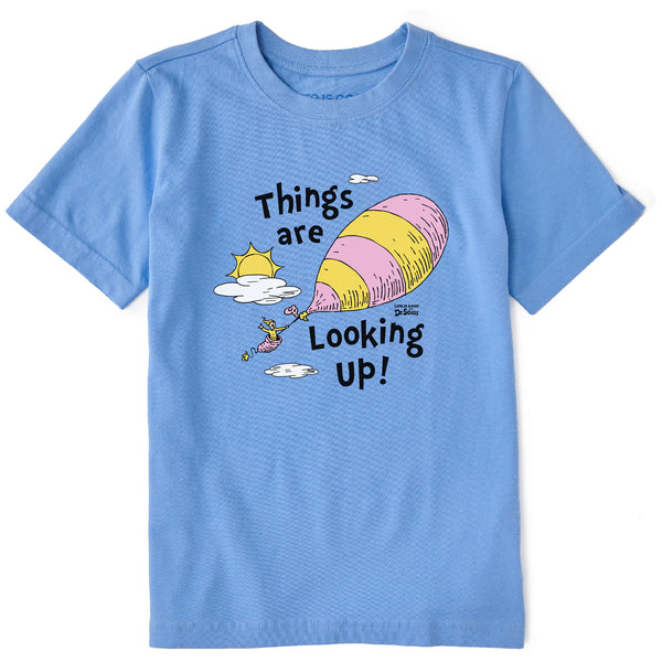 life is good Kids Dr. Seuss Things are Looking Up Short Sleeve Crusher Tee