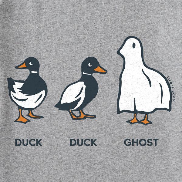 Life Is Good Kids Duck Duck Ghost Short Sleeve Crusher Tee